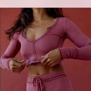 Urban Outfitters Mauve Lounge Top